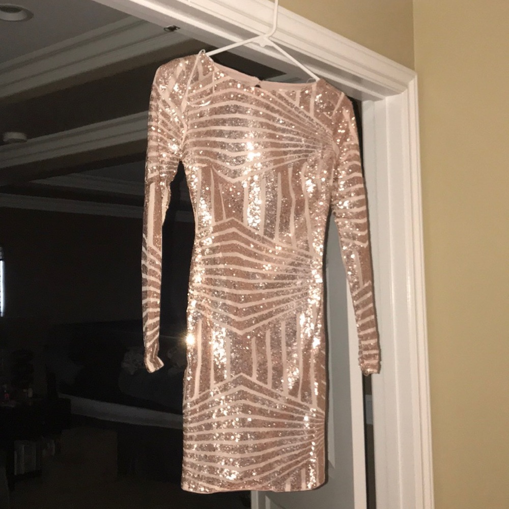 Gold Sparkle Dress